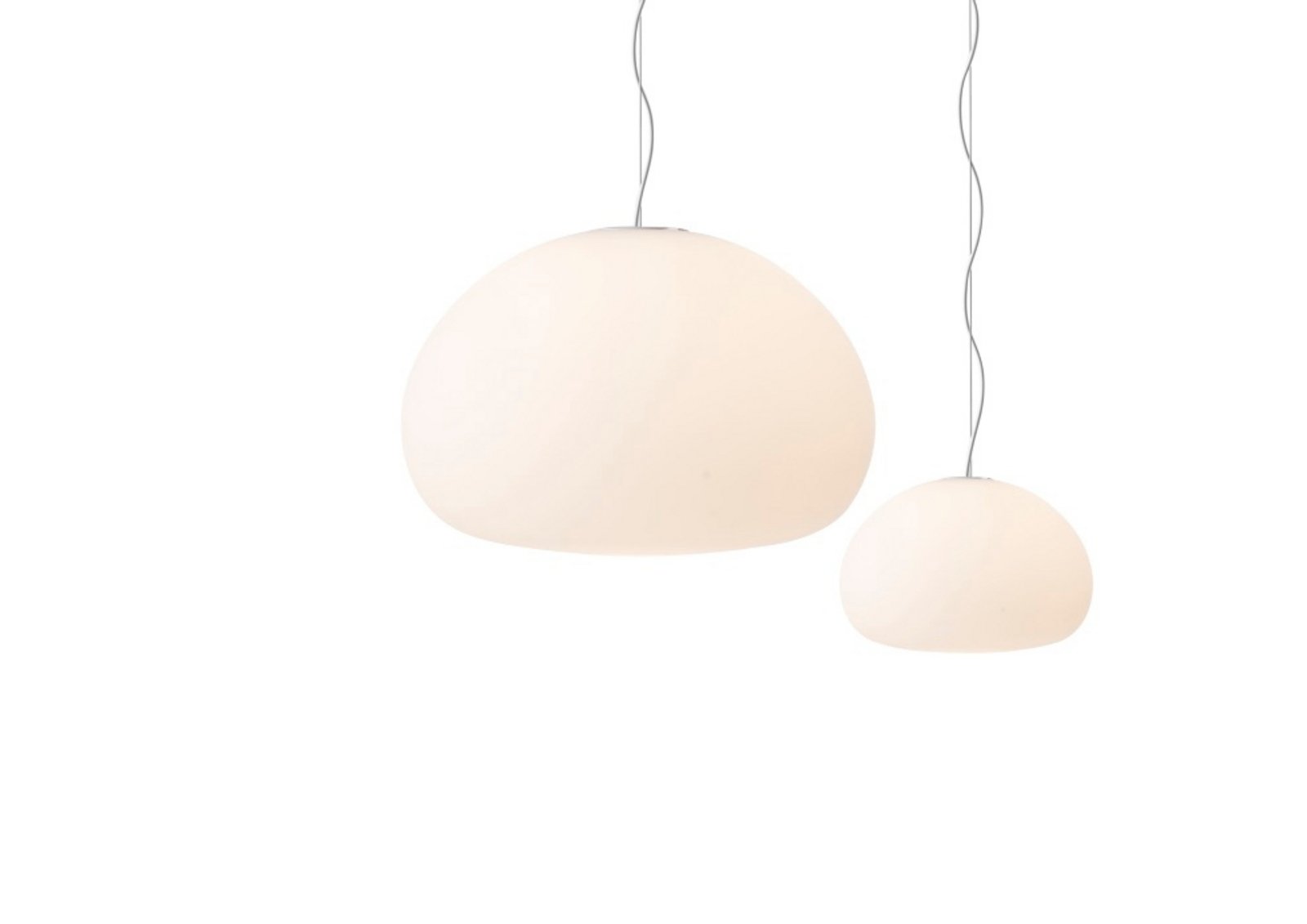 Fluid Pendant ø23 Opal White - Muuto