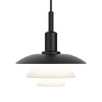 PH 3/3 Visilica Crna/Opal - Louis Poulsen