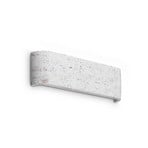 IDEAL LUX Delta LED fali világítás, cement színű, szélesség 30 cm, 3000 K