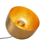 Kare Apollon vloerlamp, goud, Ø 35 cm