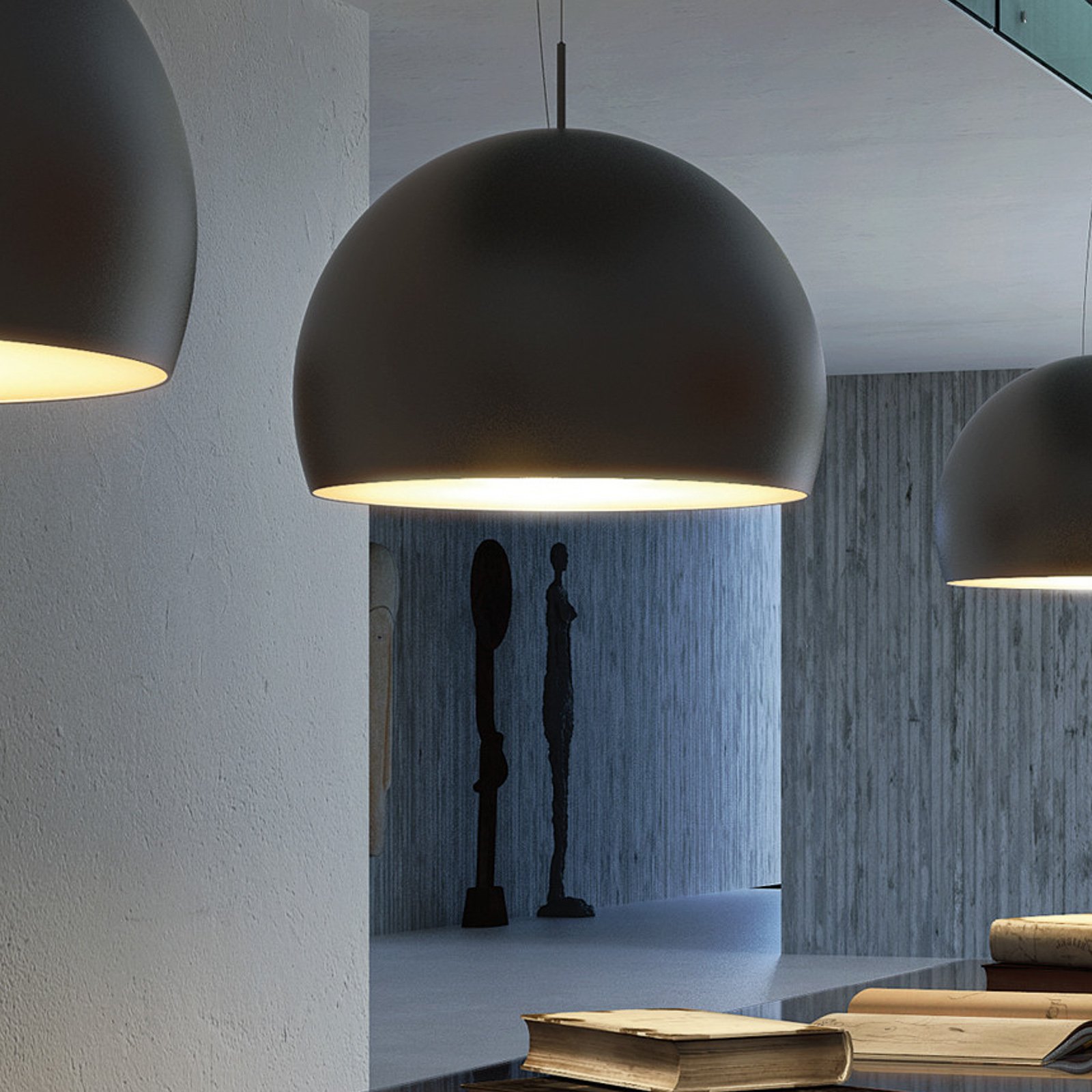 Prandina Biluna S5 metal pendant light
