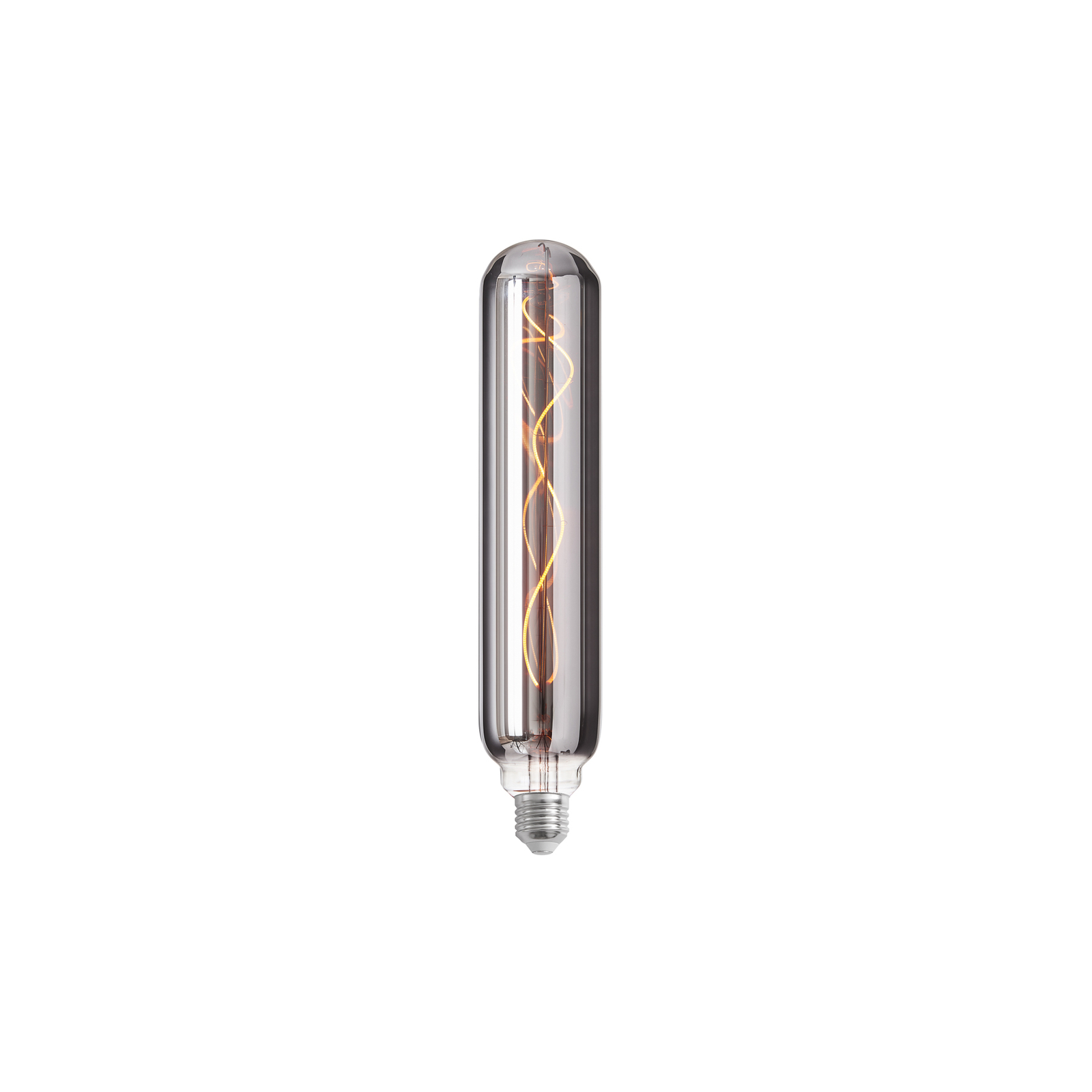 Lucande LED-Lampe E27 Ø 6cm 4W 1800K titanium