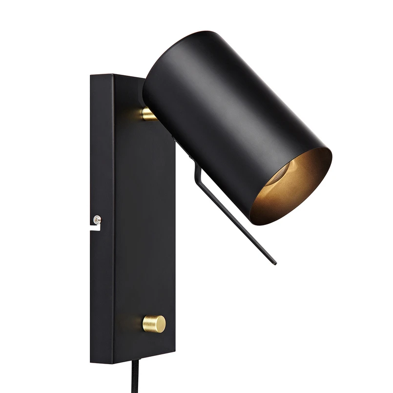Markslöjd – Carrie Wandleuchte Black