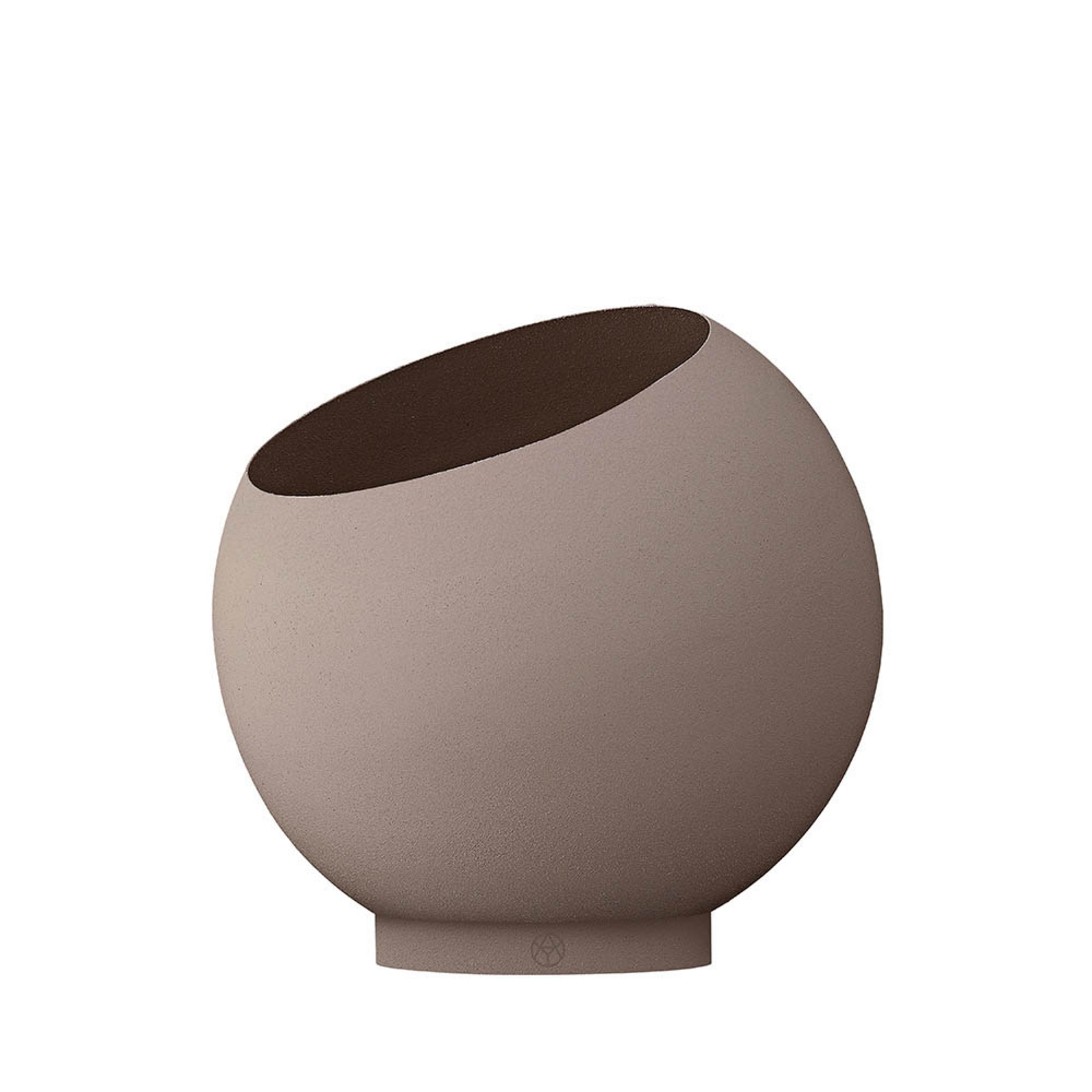 Globe Plant Pot Ø30xH26,6 Taupe - AYTM