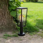 Lampa cokołowa Pine z aluminium i szkła, IP44