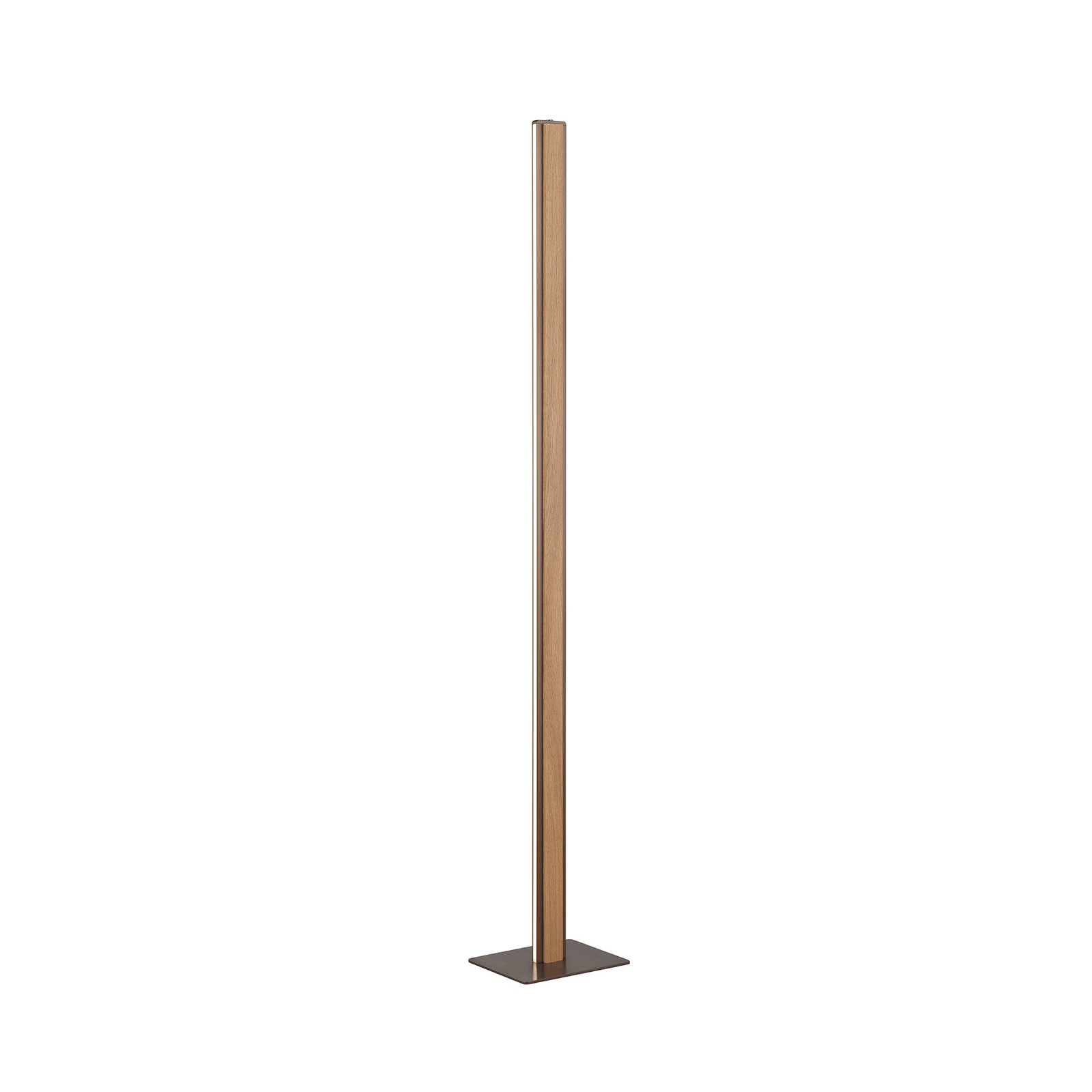 LED-stoječa svetilka Arviso, v barvi lesa, hrast, višina 142 cm, CCT LED-stoječa svetilka Arviso, v barvi lesa, hrast, višina 142 cm, CCT