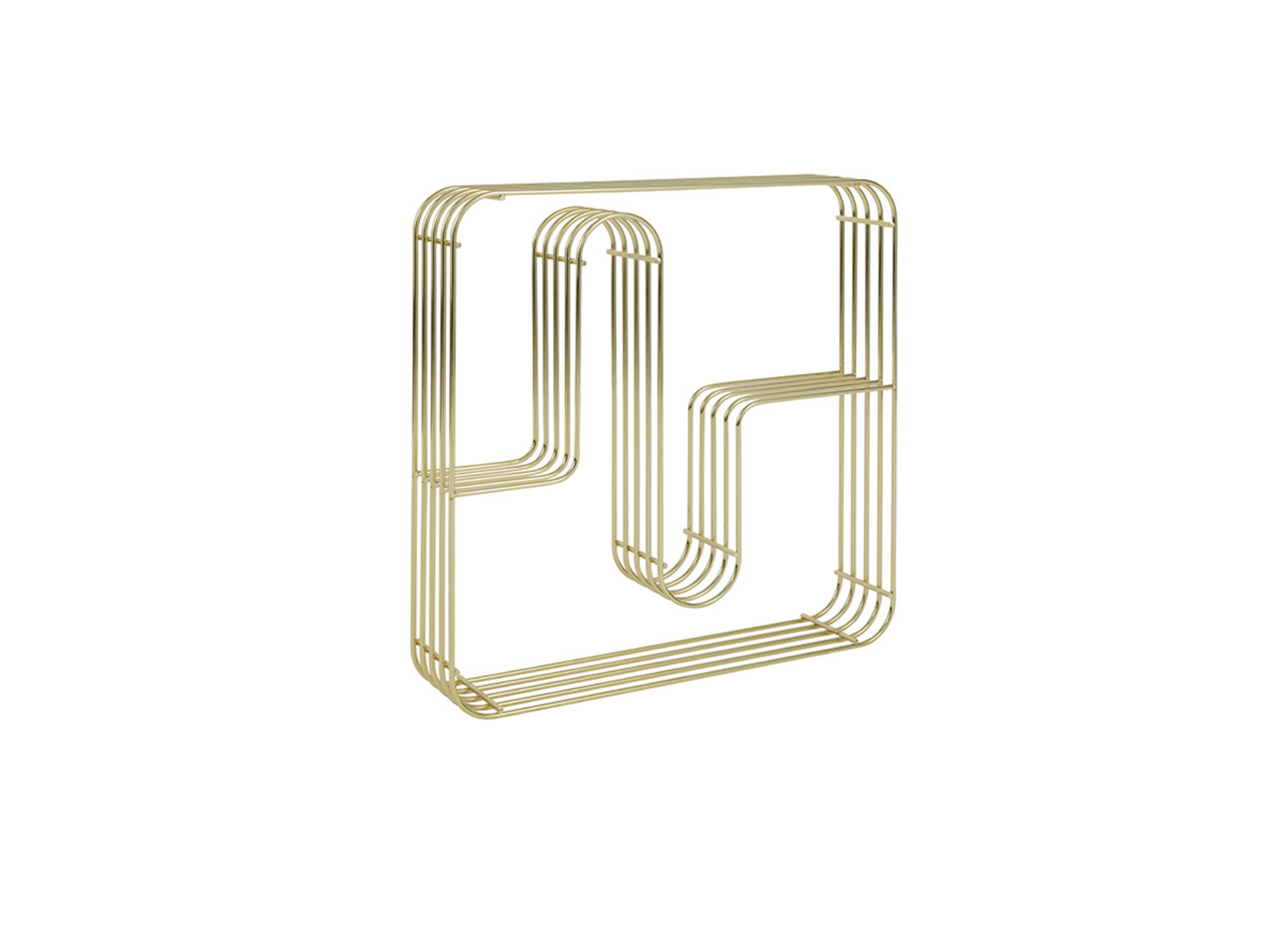 Curva Display Hylde Square Guld - AYTM