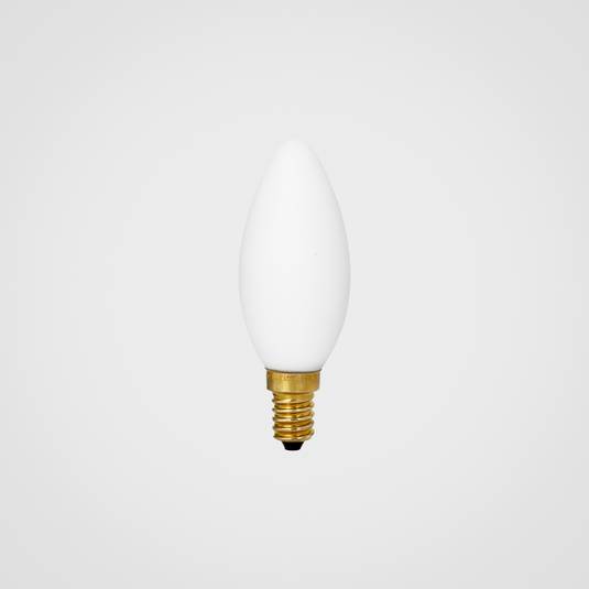 Lot De 10 Ampoules Bougie E14 40W Opale Blanc Chaud 240V - Neuf