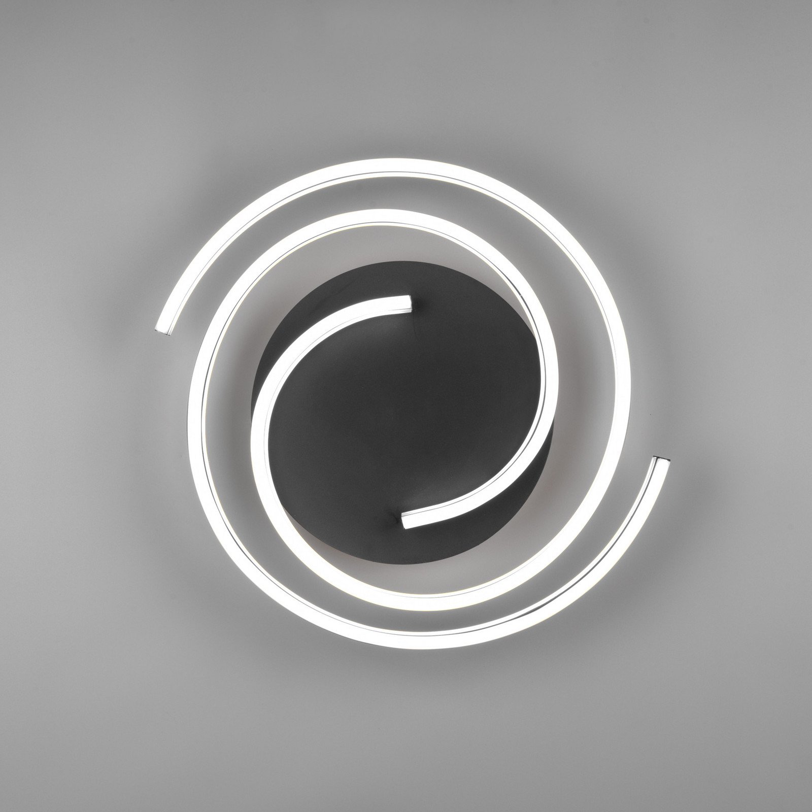 Trio Lighting Plafonieră cu LED Caya reglabilă alamă - Camera de zi / sufragerie - modern - alamă negru - Metal