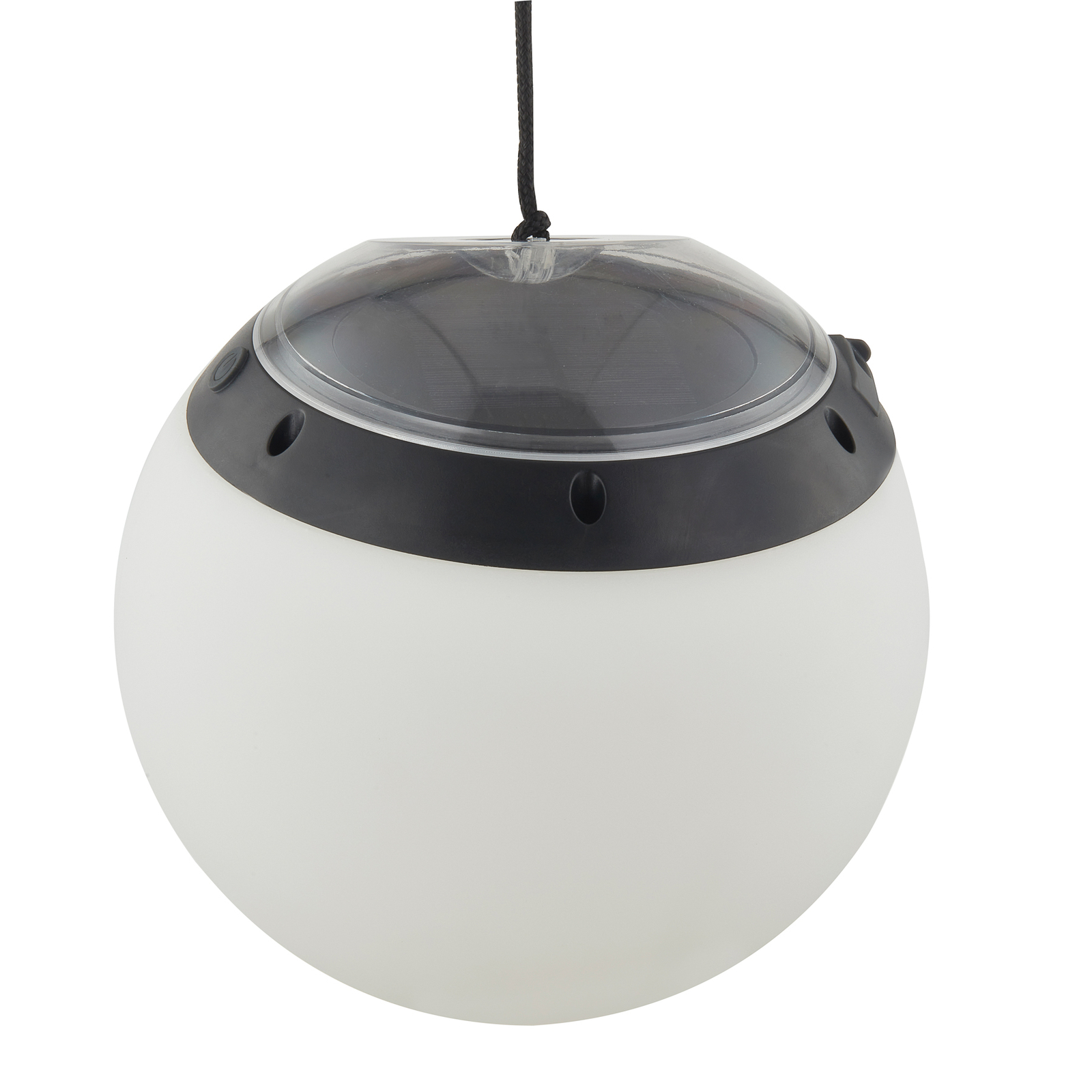 Lindby LED outdoor hanging light Eleia, RGBW, 20 cm, rechargeable battery