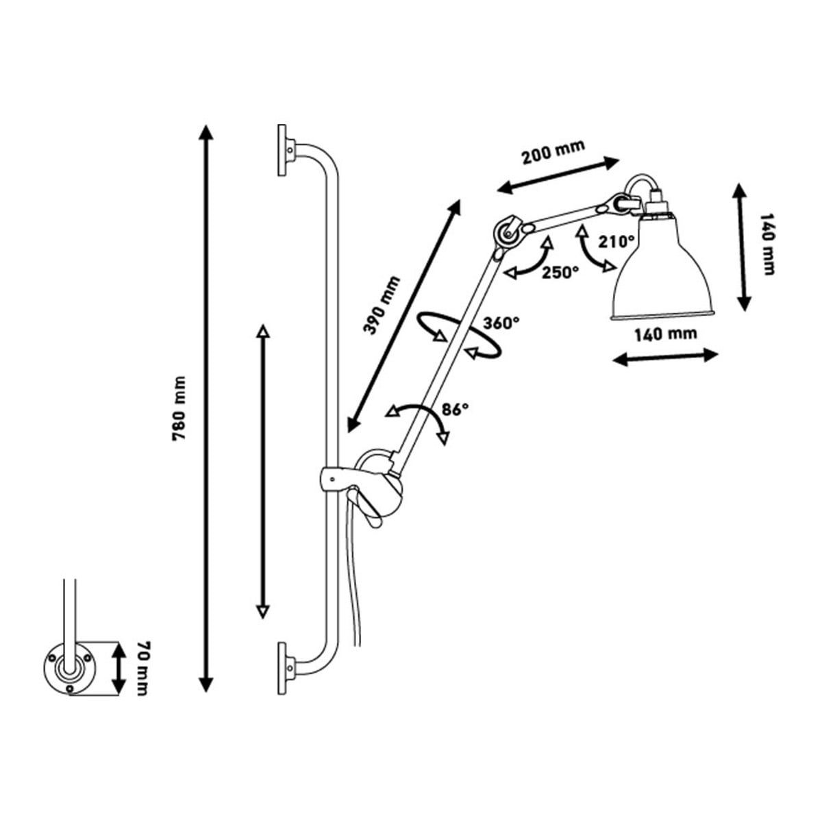Product dimensions