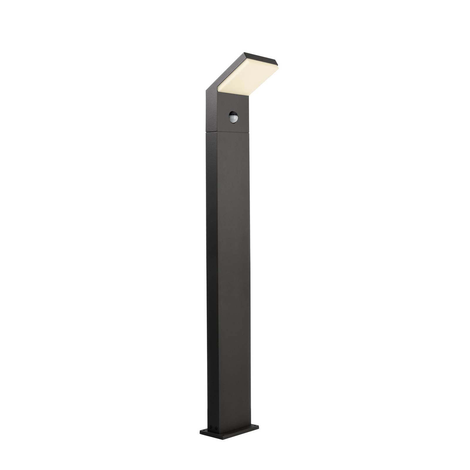 Słupek oświetleniowy LED Tucanae, szary Wysokość 100 cm IP54 metal