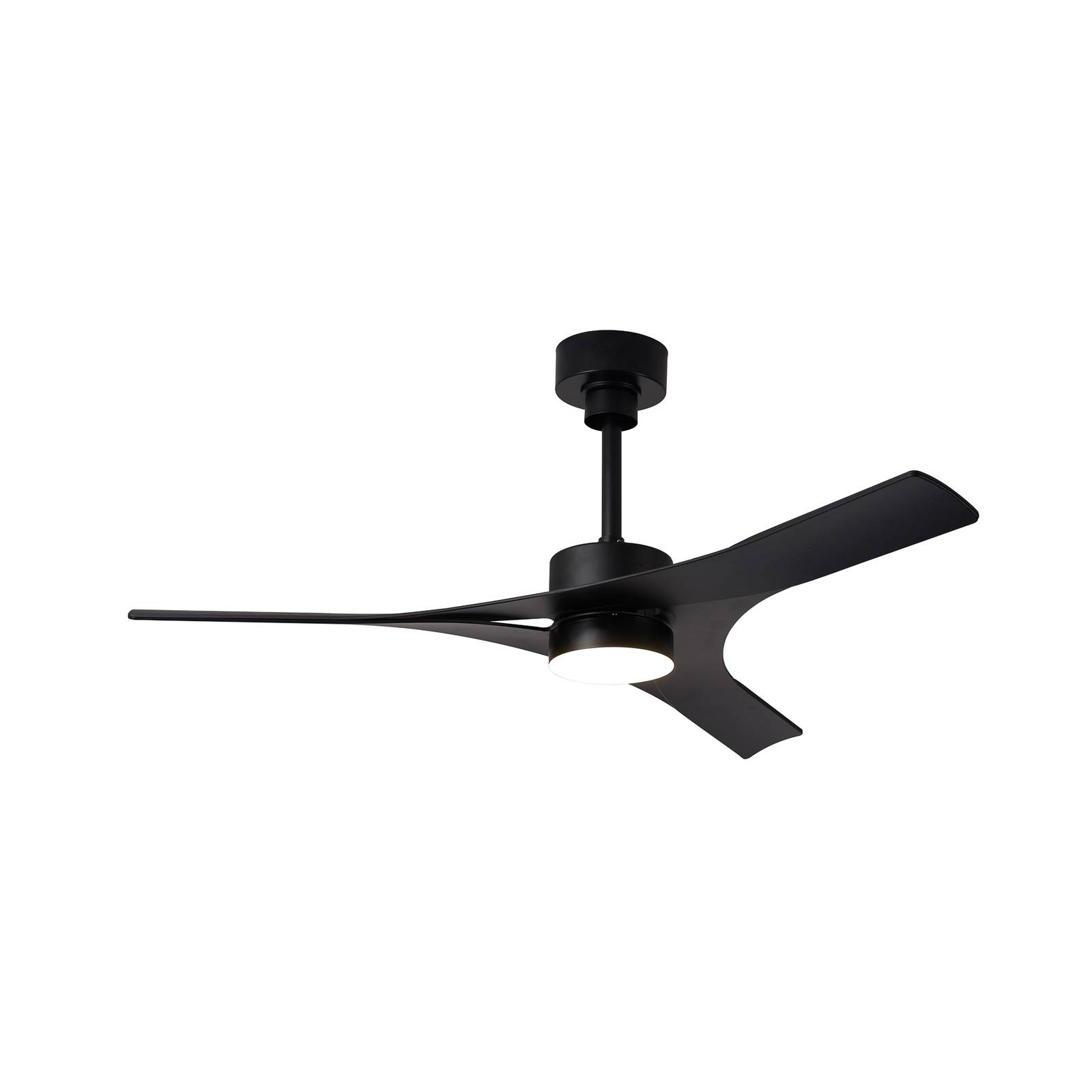 LED-Deckenventilator Thai schwarz DC-Motor leise Ø 122cm CCT