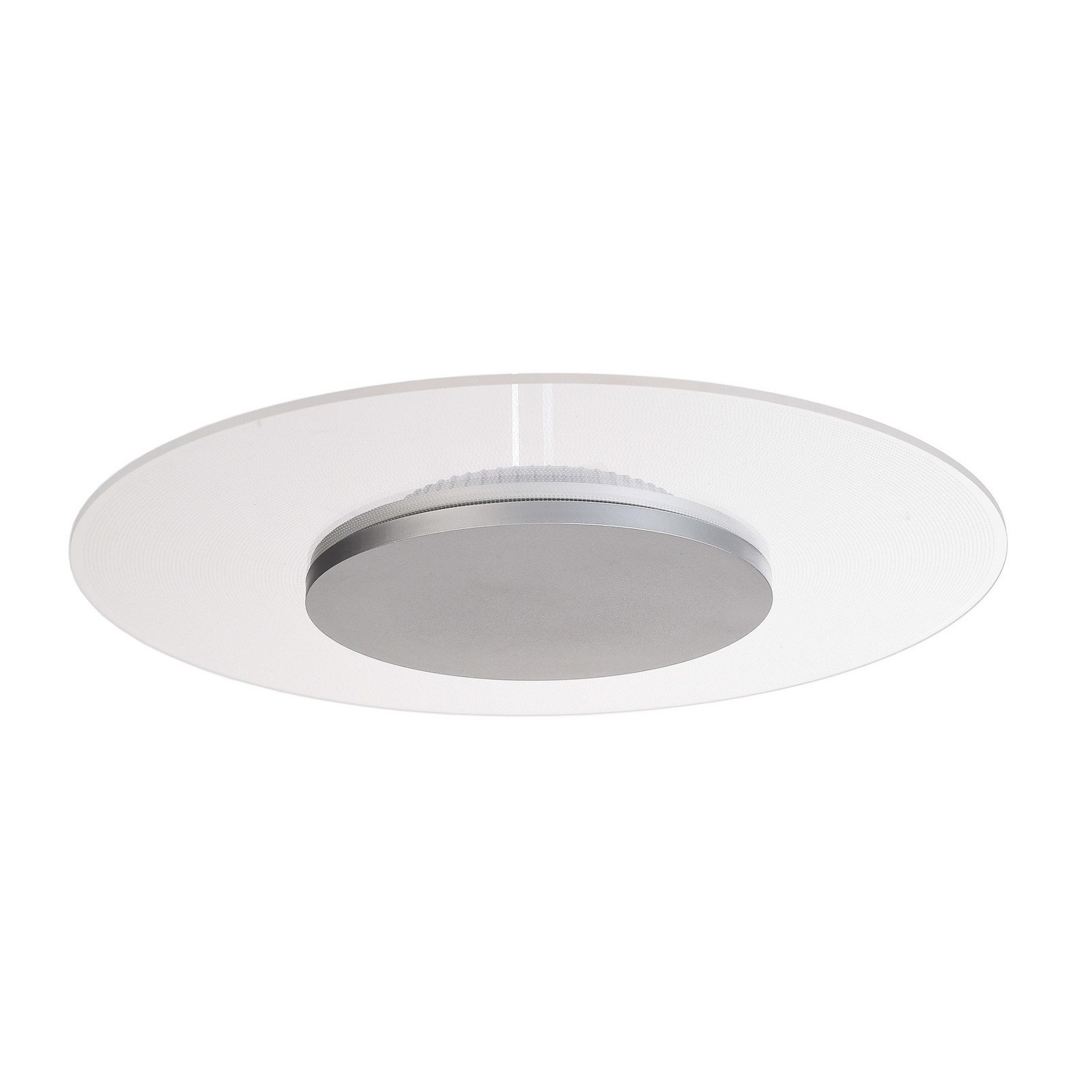 Plafonieră cu LED Zaniah lumină 360° 24W argintiu