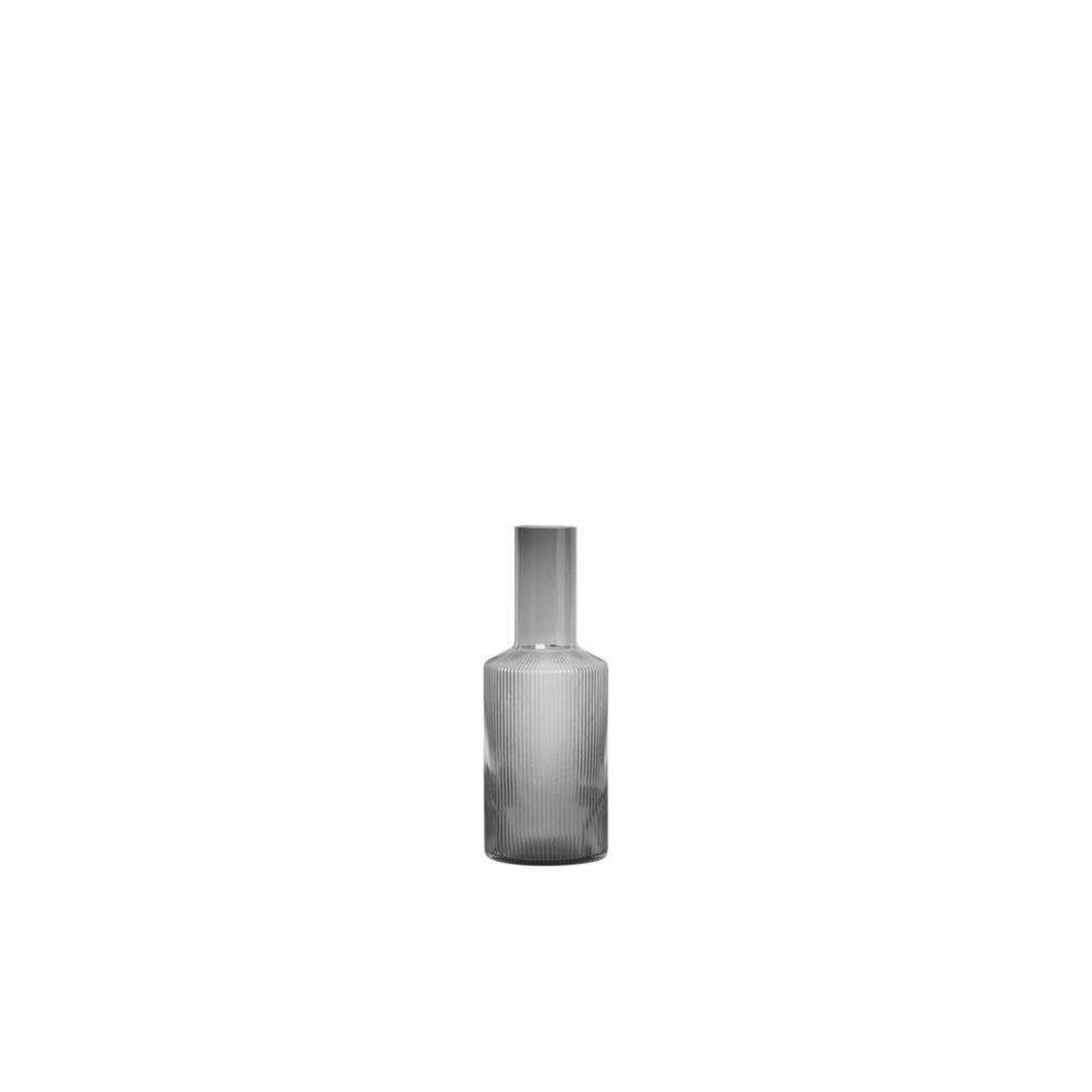 Ripple Carafe Smoked Grey - ferm LIVING