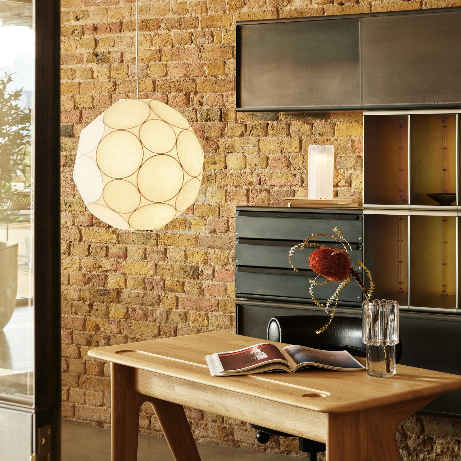 Tom Dixon hanging light Soft, Ø 45 cm, white, plastic, E27