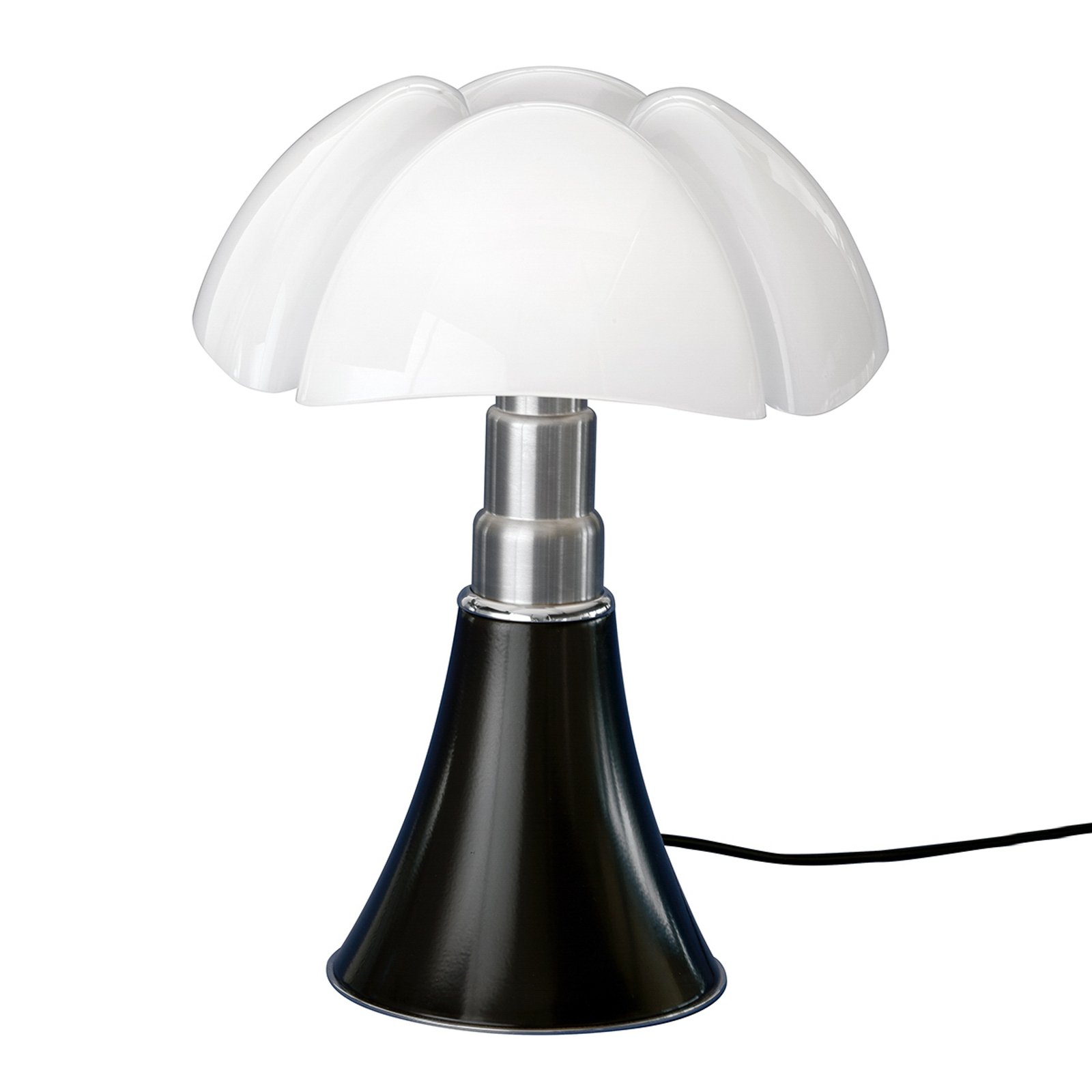Pipistrello Lampe de Table Glossy Black - Martinelli Luce
