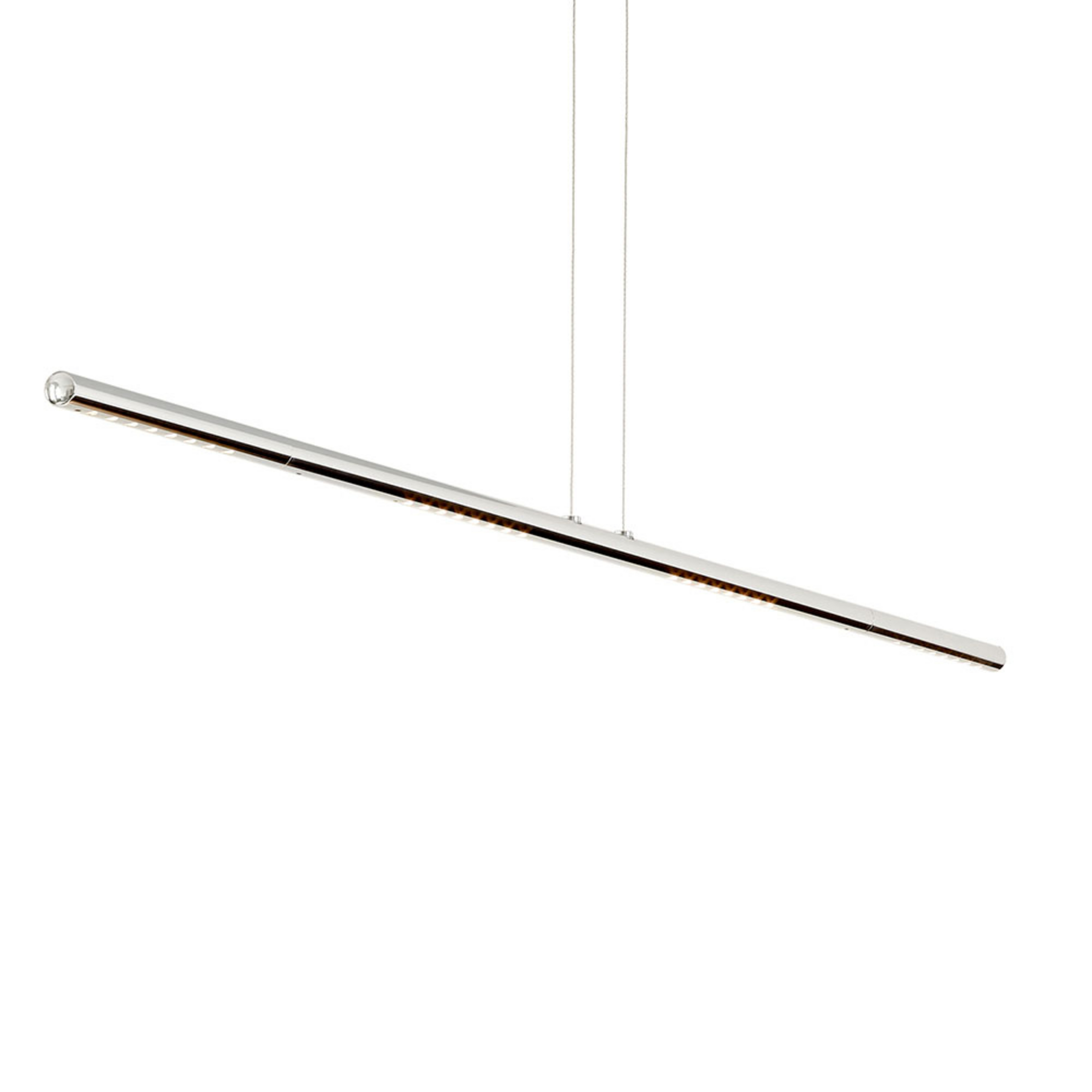 TECNOLUMEN LUM L Hängeleuchte, 135 cm, chrom