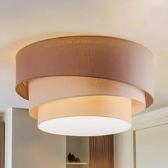 Manta Euluna Trio Max, Ø60 cm, capuchino/crudo/gris