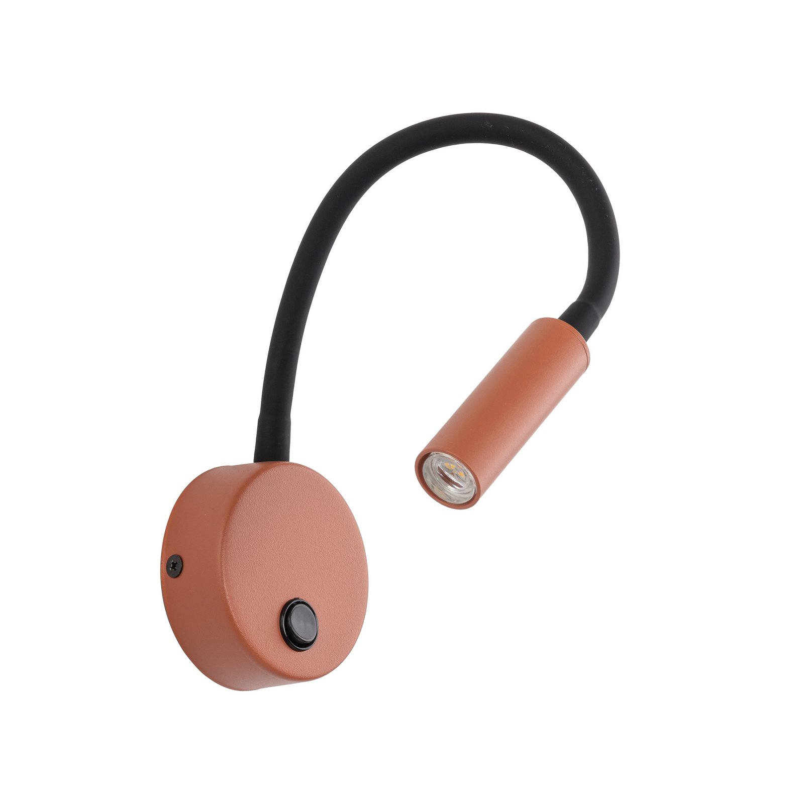 Lagos fali világítás, piros/fekete, G9, magasság 45 cm, fém Lagos fali világítás, piros/fekete, G9, magasság 45 cm, fém