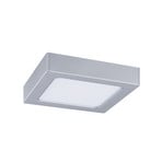 Paulmann LED-panel Abia 2, längd 17 cm, krom, CCT, plast