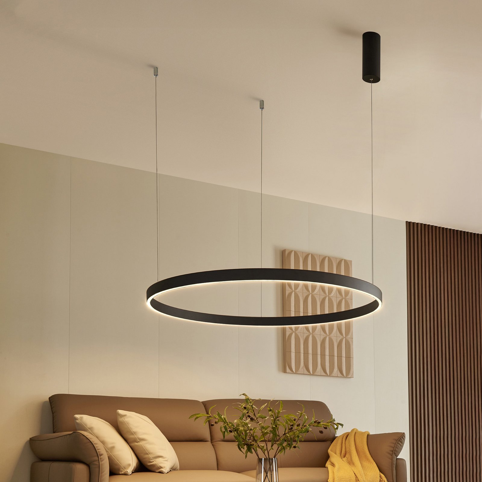 Arcchio Answin Suspension LED 88 W noir