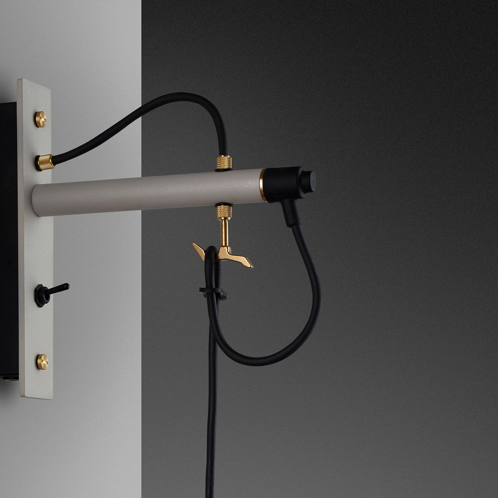 Buster + Punch Hooked Wall large grey/brass