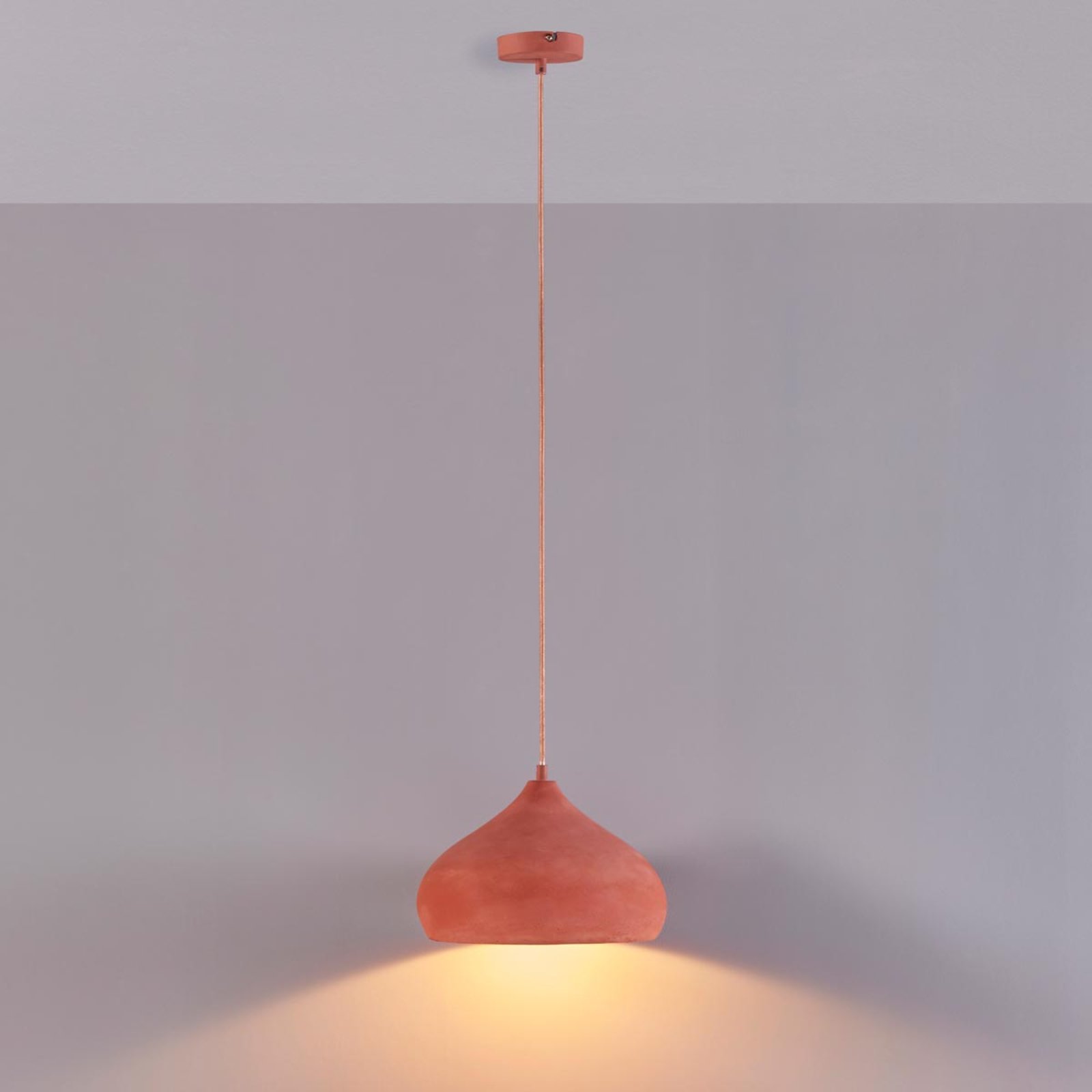 Fiona Pendelleuchte Terracotta - Lindby