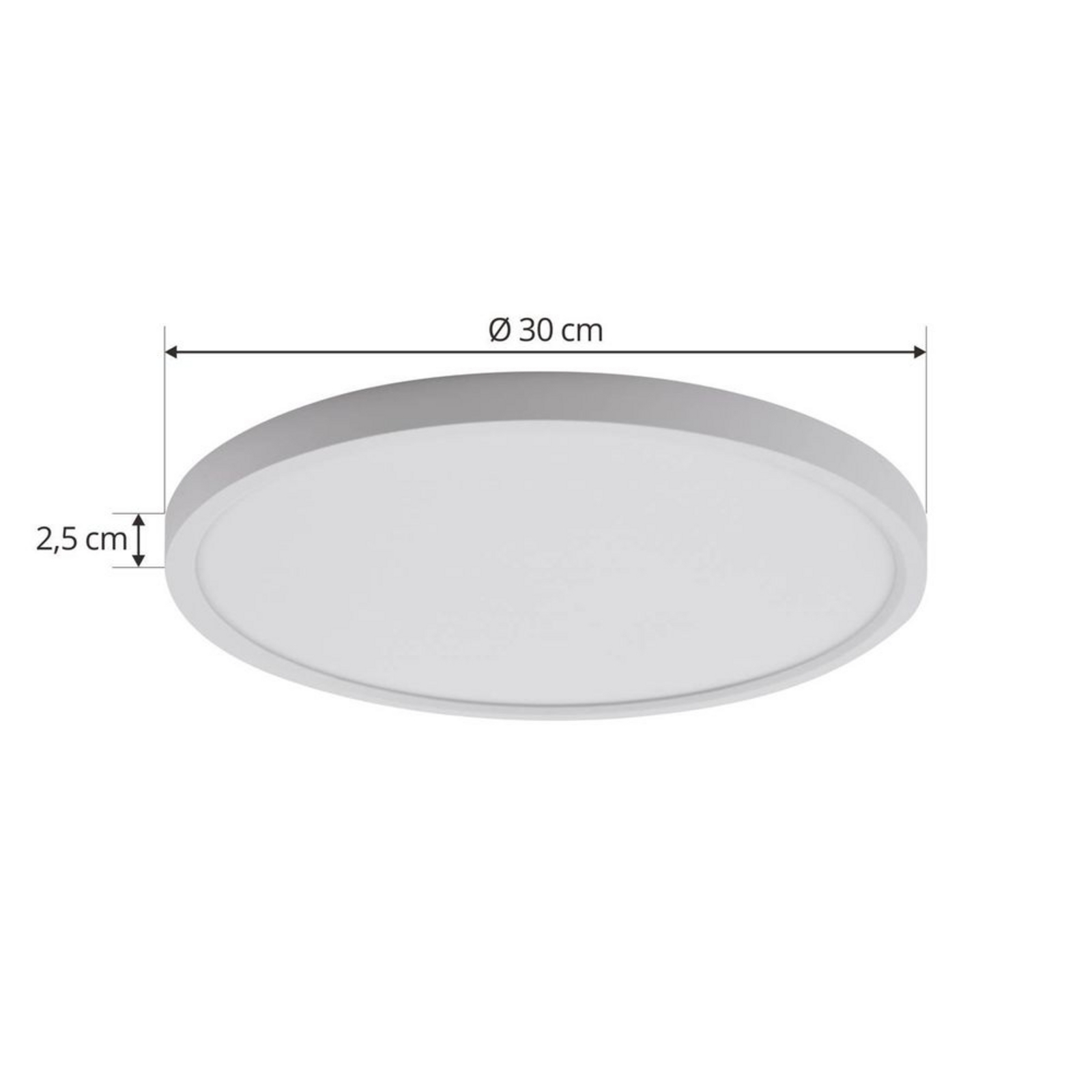 Diki LED Plafonieră Ø30 CCT White - Lindby