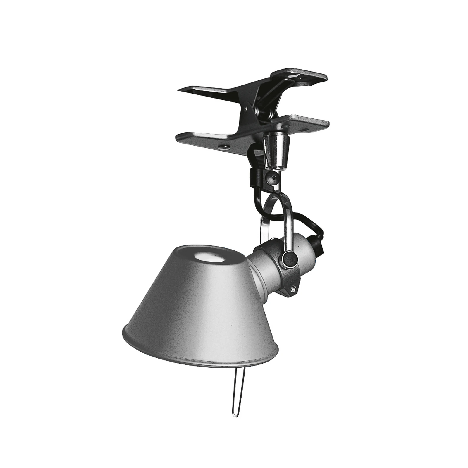 Artemide Tolomeo Micro csíptetős lámpa, alumínium