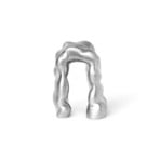 Morf Sculpture Brushed Aluminium - Ferm Living