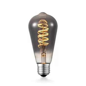 Philips ampoule LED E27 A60 4 W 1 800 K dorée, dim