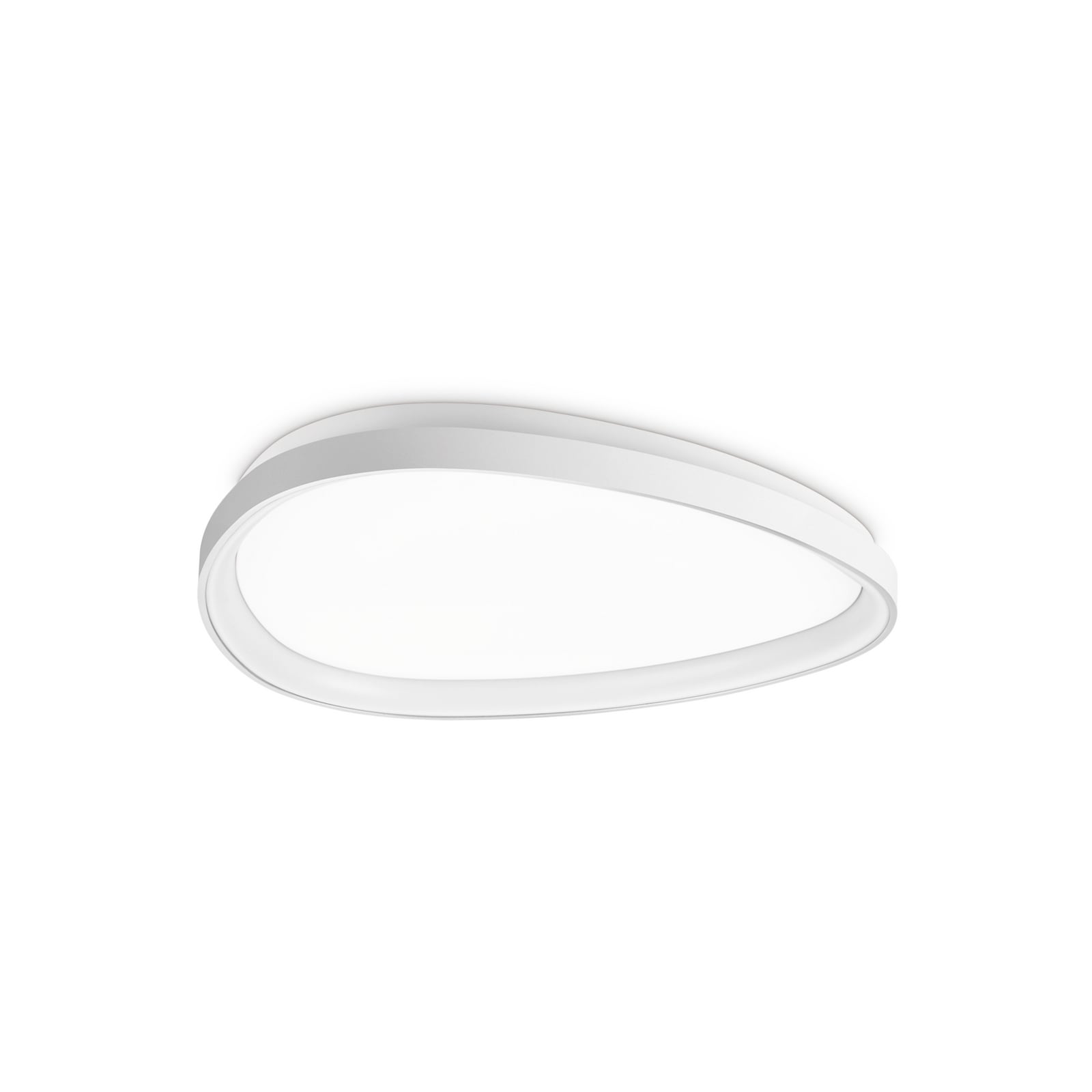 Candeeiro de teto LED IDEAL LUX Gemini, branco, 61 cm, 2700 K, ligar/desligar