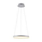 Paul Neuhaus Titus LED hanging light, Ø 40 cm, metal, dimmable