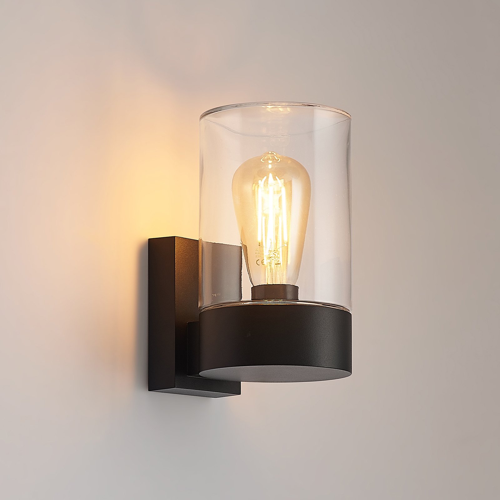 Liljana Outdoor Wall Lamp IP65 Black - Arcchio