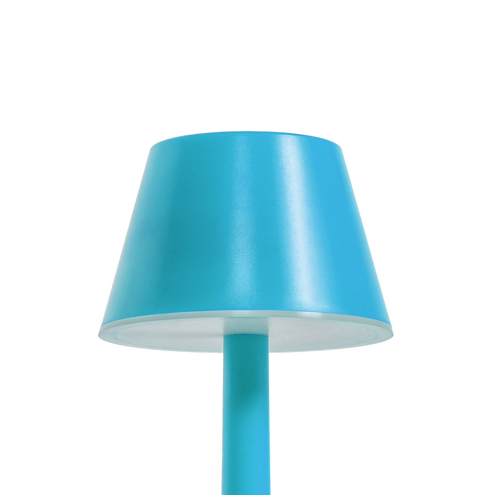 Lindby LED lamp Gaja, blauw, USB, IP44, RGBW, dimbaar