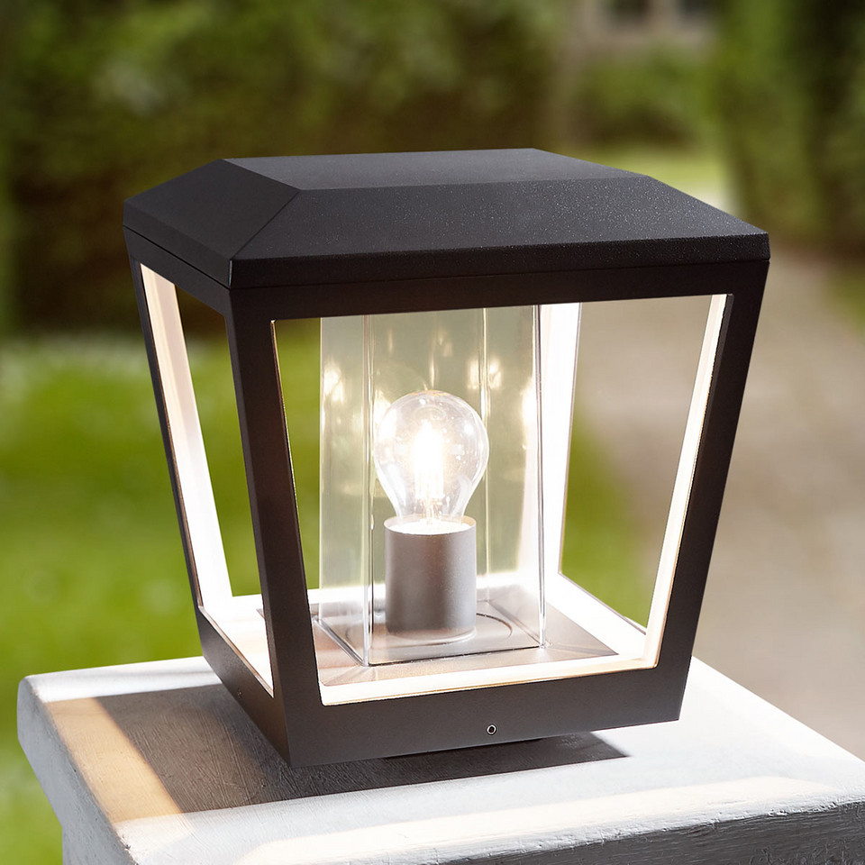 Lucande Dunia Utomhus Trädgårdslampa, svart från Lucande