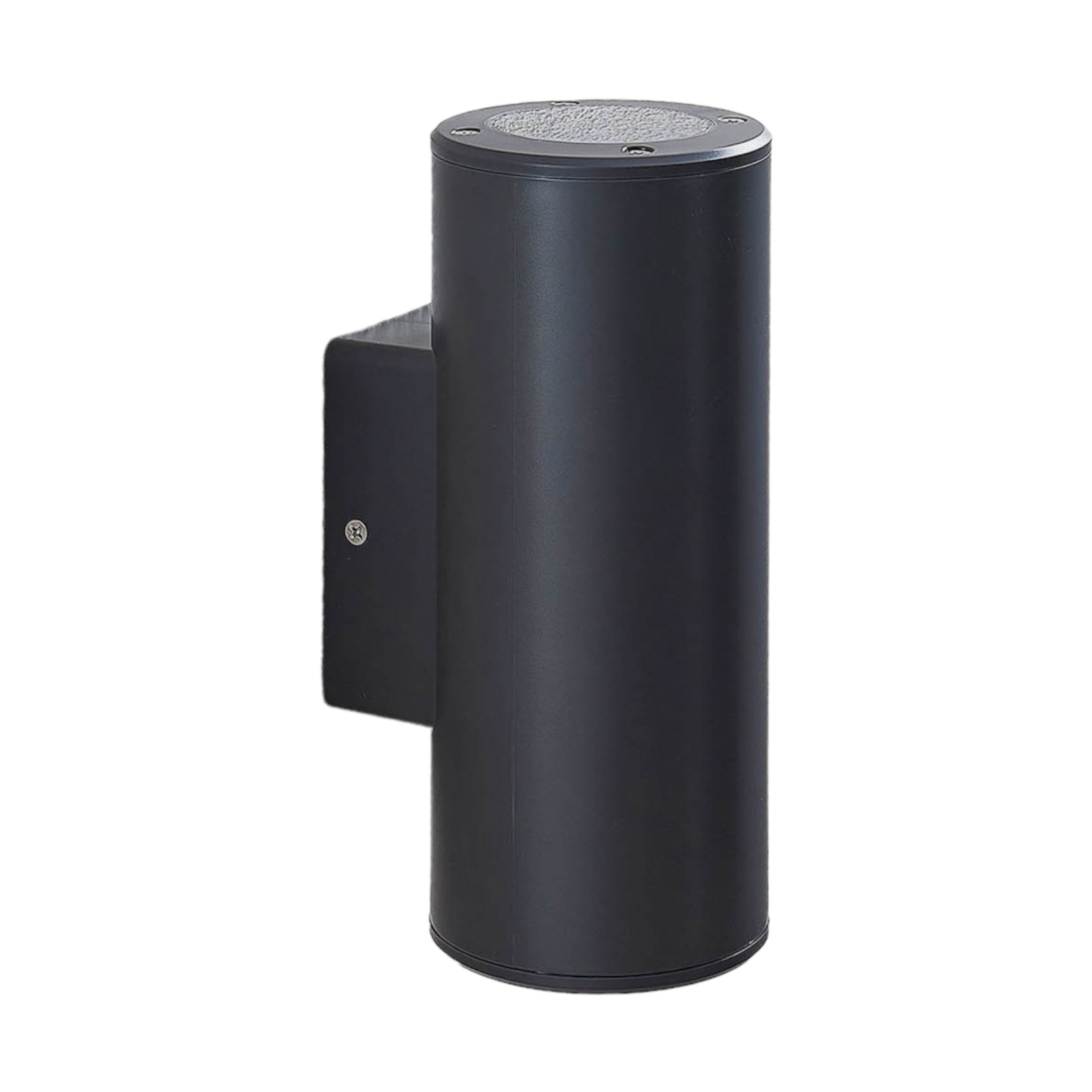 Nati Round Außenwandleuchte IP54 Dark Grey - Lindby