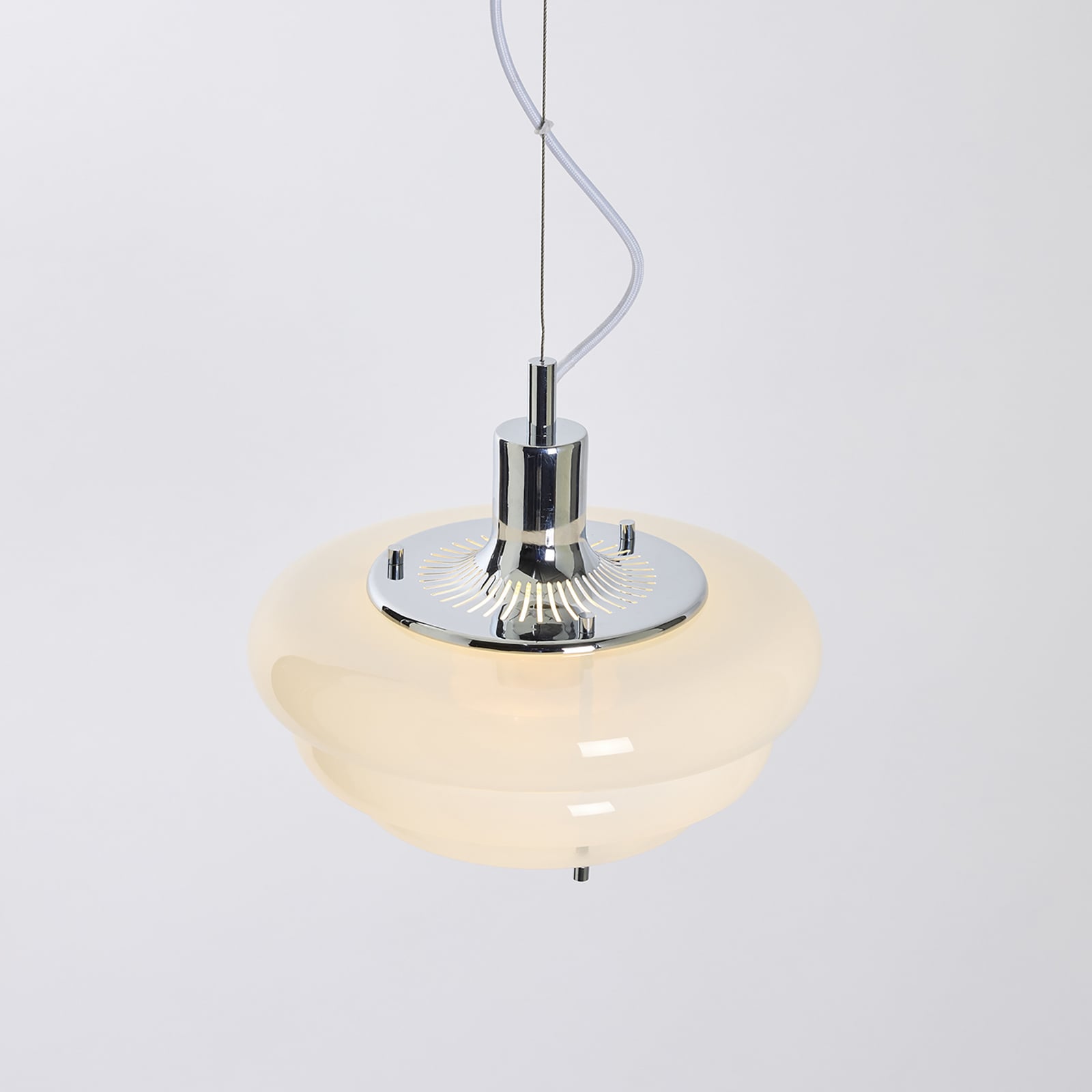 Lampada a sospensione Sunset Ø 28 cm, bianco nebbia - MARKET SET