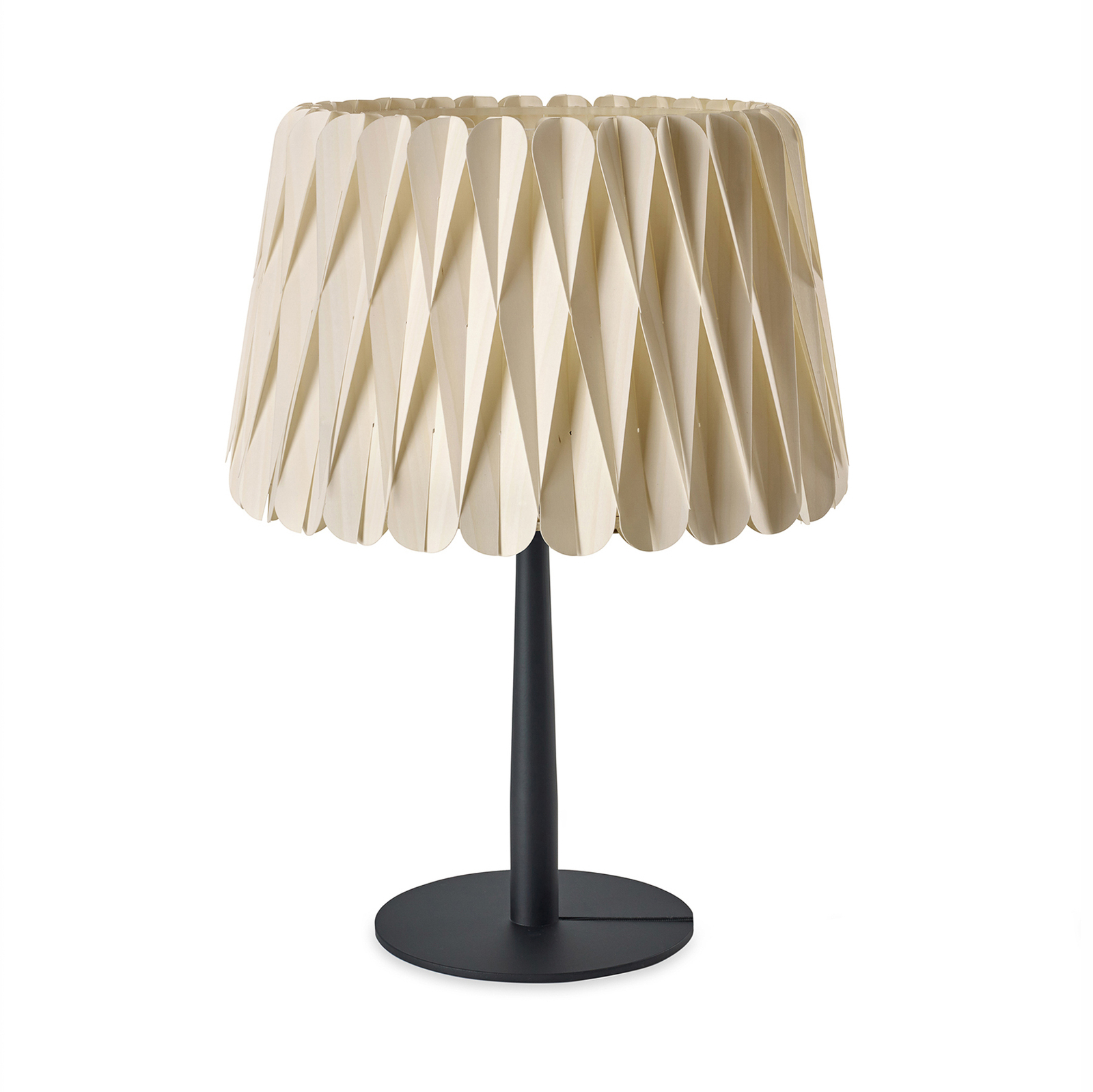LZF Lola Medium table lamp, black/ivory