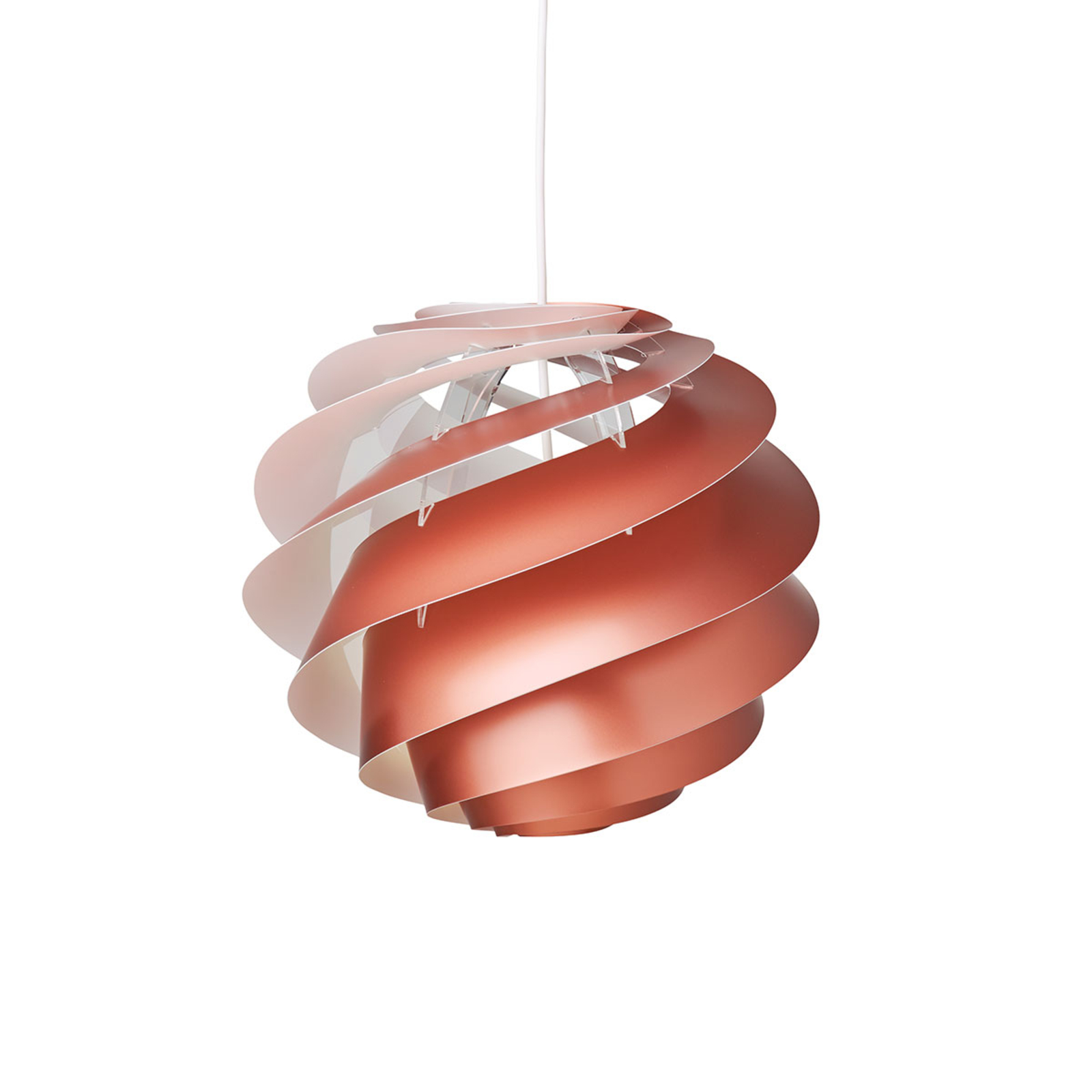 LE KLINT Swirl 3 Small - Висяща лампа в меден цвят