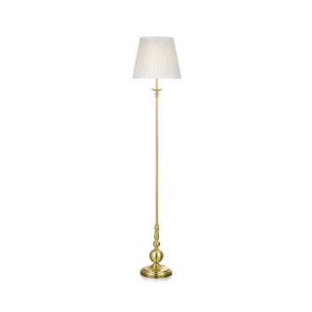 Imperia Gulvlampe Messing/Hvit - Markslöjd