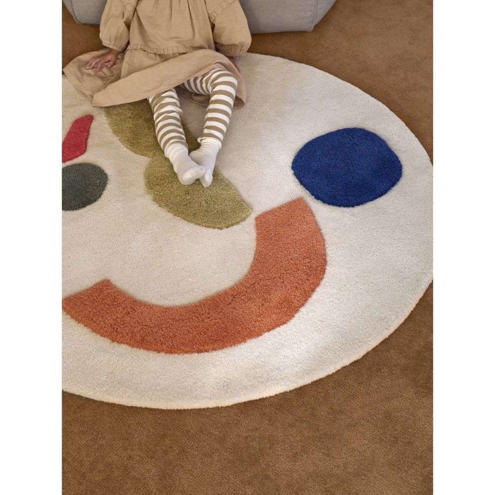 Panto Tufted Rug Large Off-White - ferm LIVING