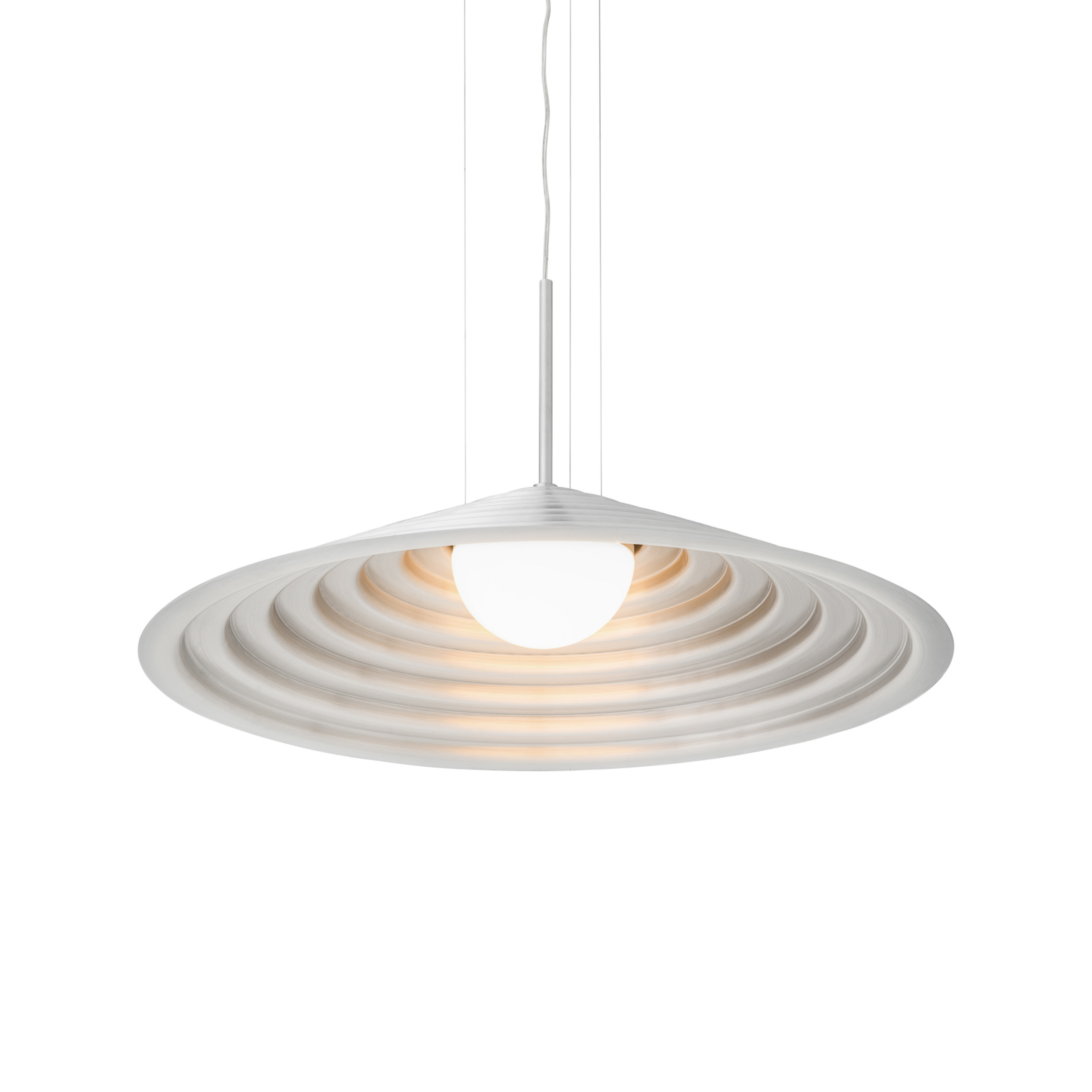 Chancery LED pendant light, Ø 75 cm, aluminium colour - Audo