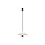 Valia LED hanging light, gold-coloured