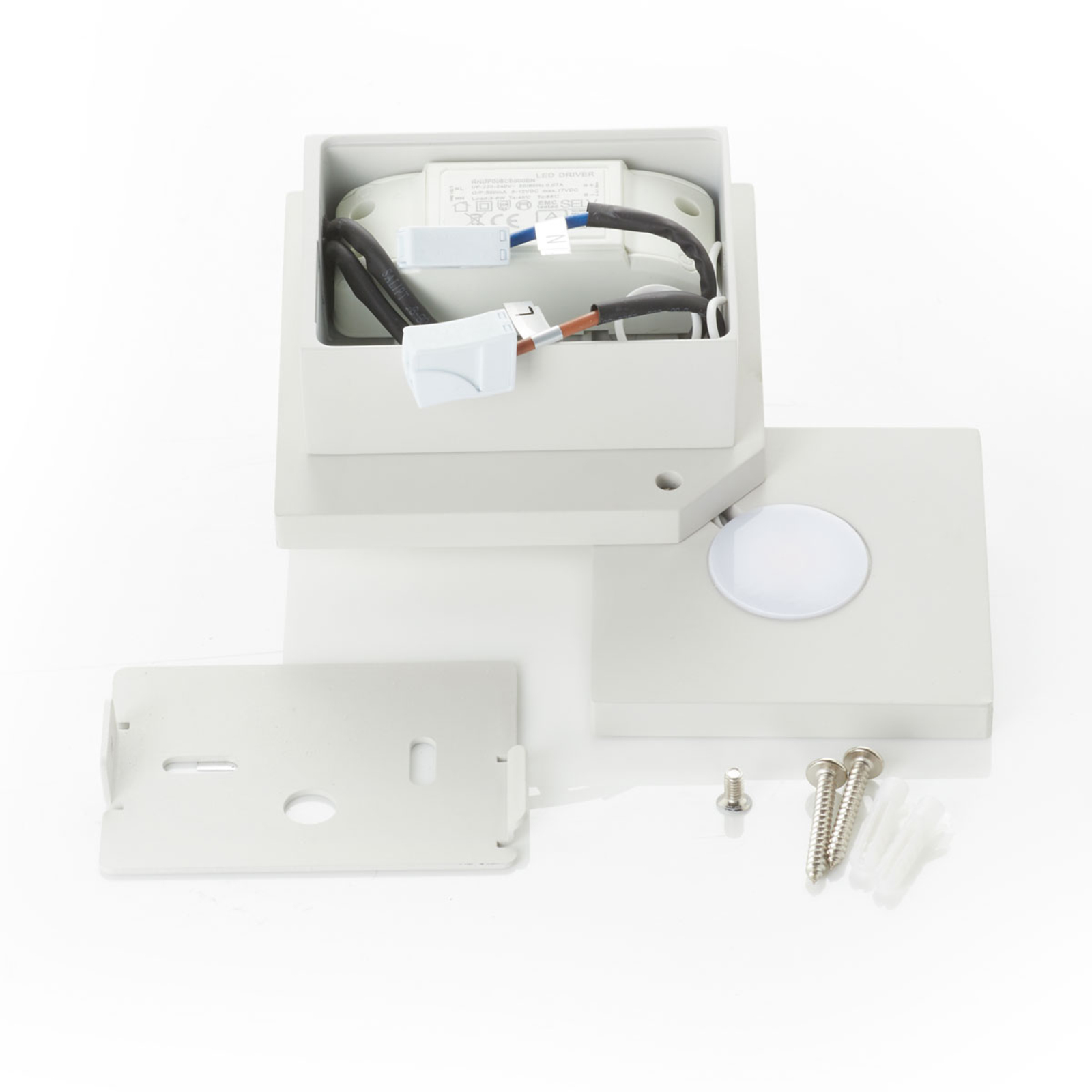 Applique LED Tahiti - forme carrée