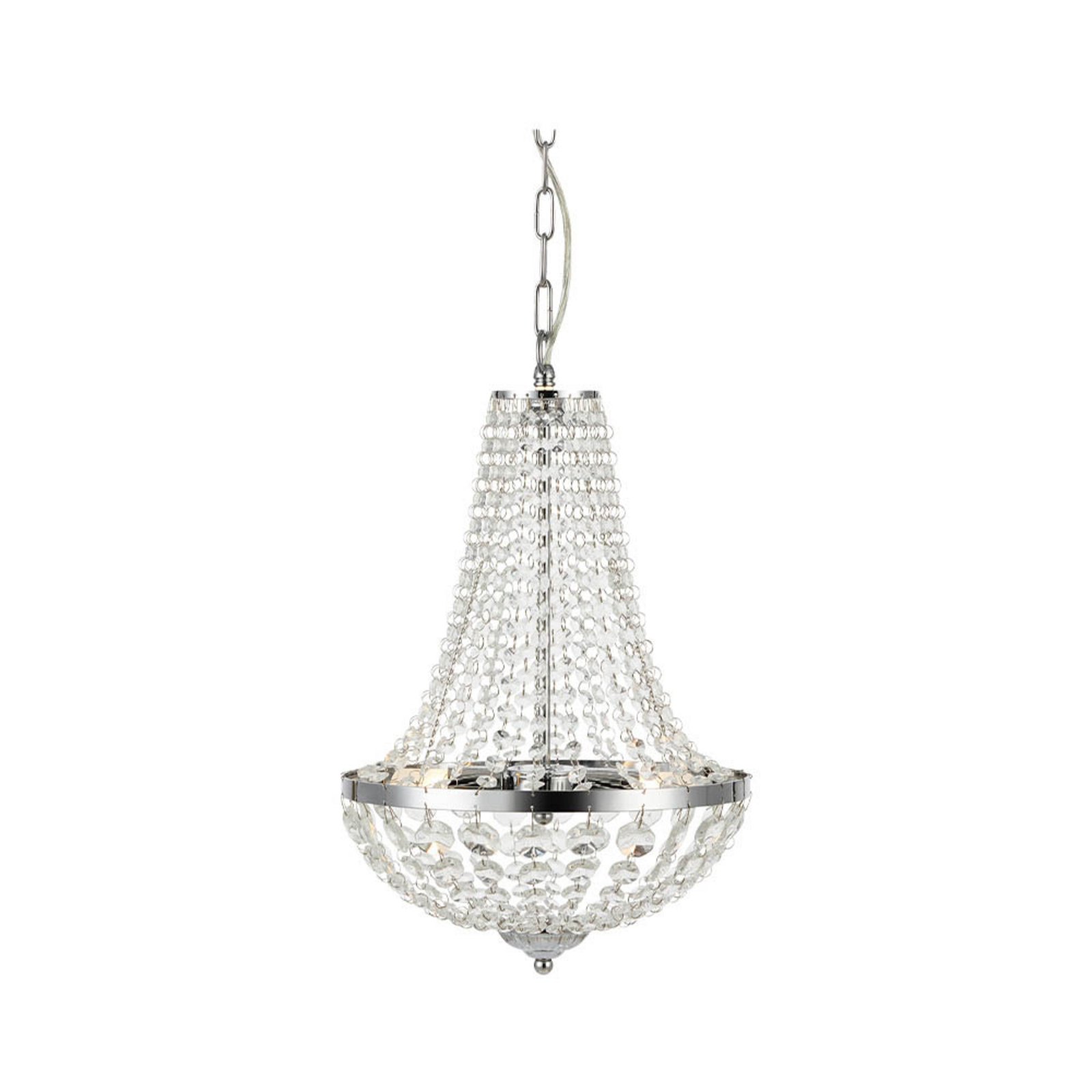Gränsö 2 Kronleuchter IP44 Chrome - Markslöjd