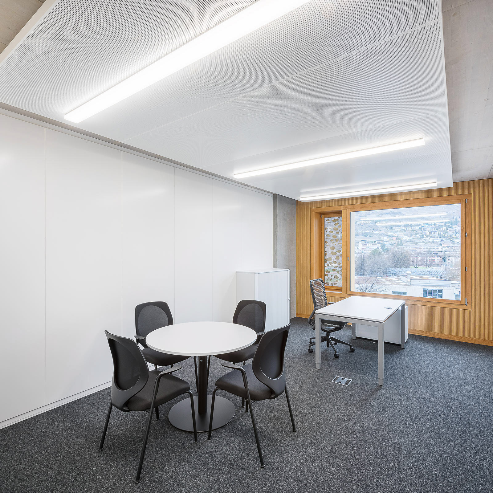 Regent Purelite Office LED-Deckenleuchte 153,1cm