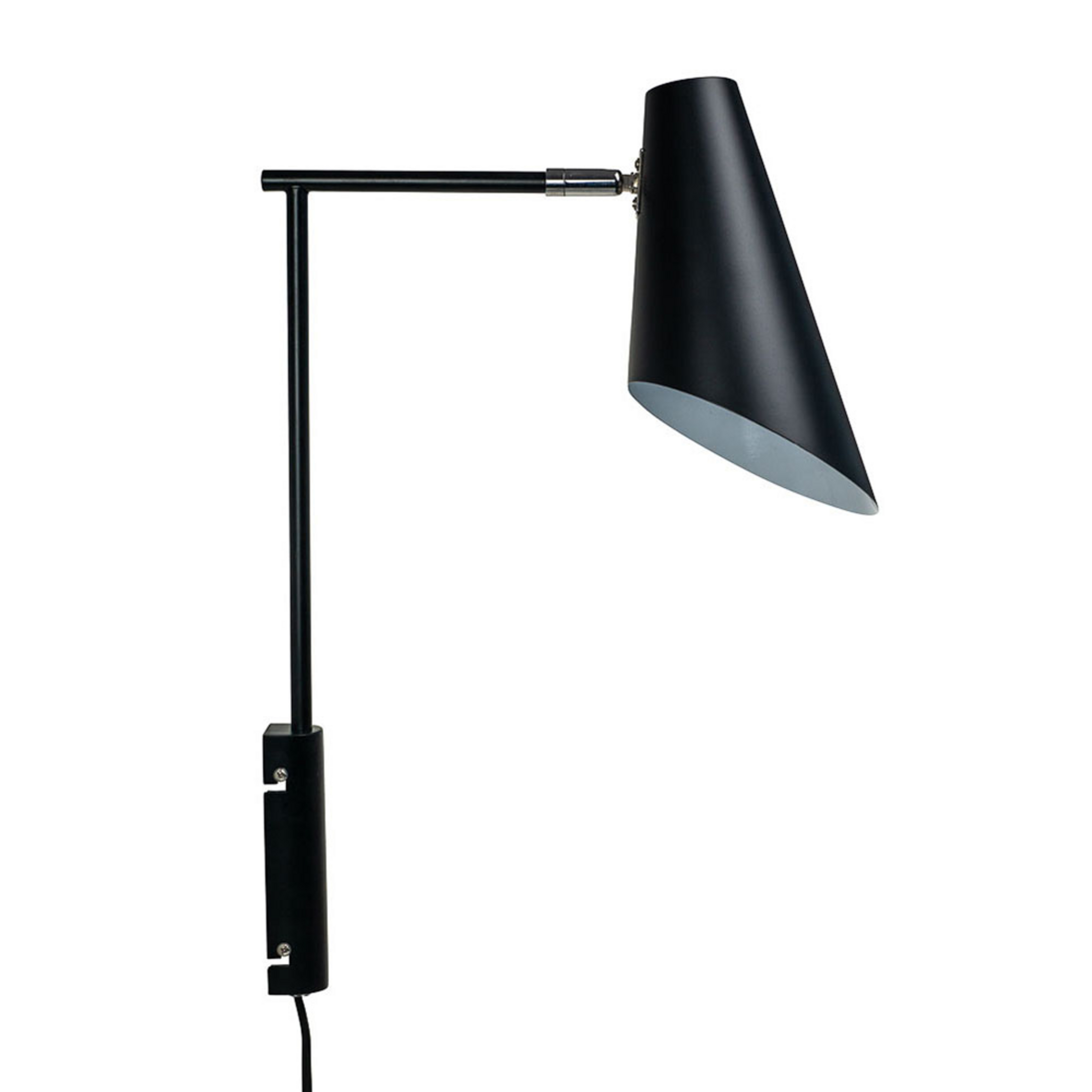 Dyberg Larsen Cale nástěnné světlo, 46 cm černá