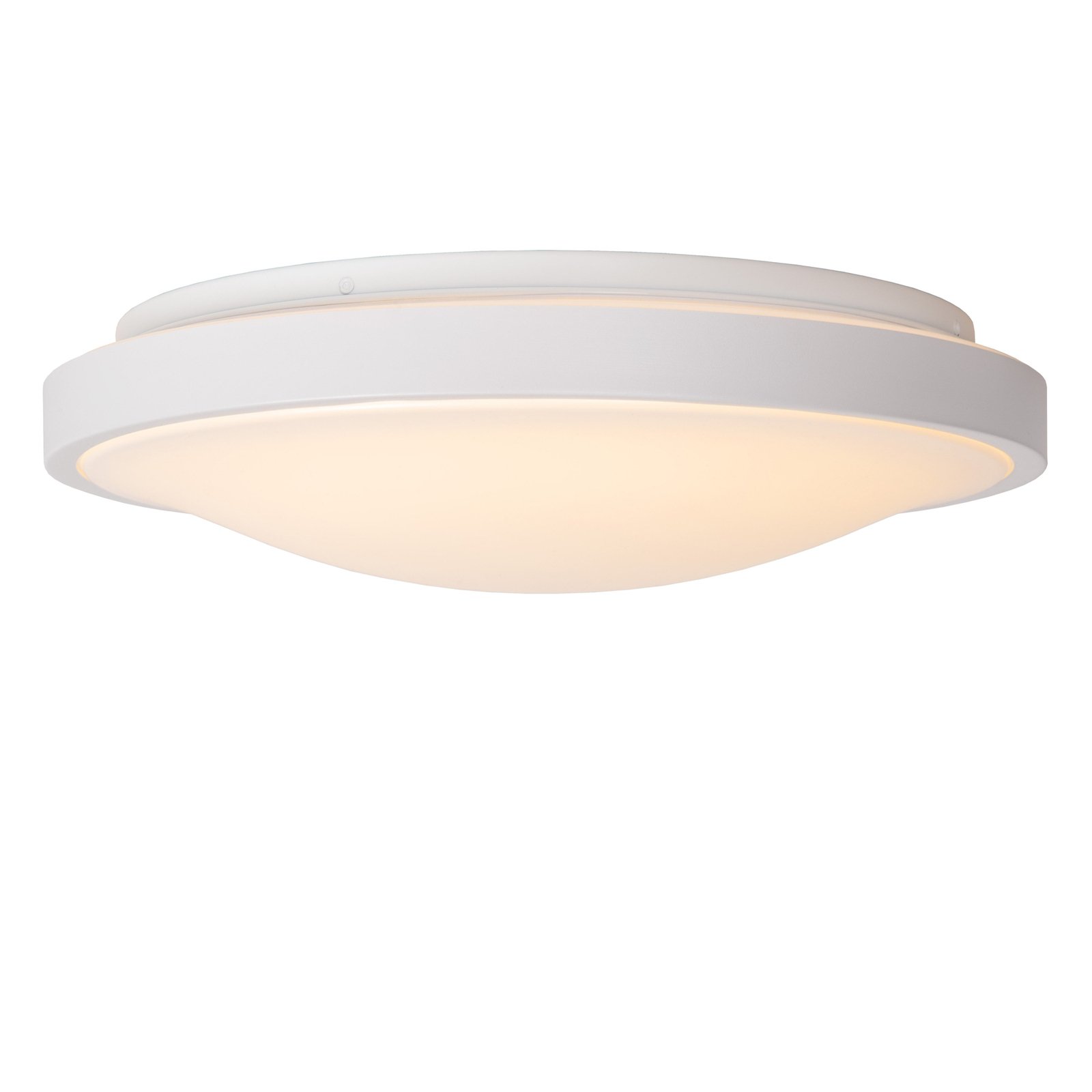 Dasher LED ceiling light, white, Ø 41 cm, 2700 K, IP44